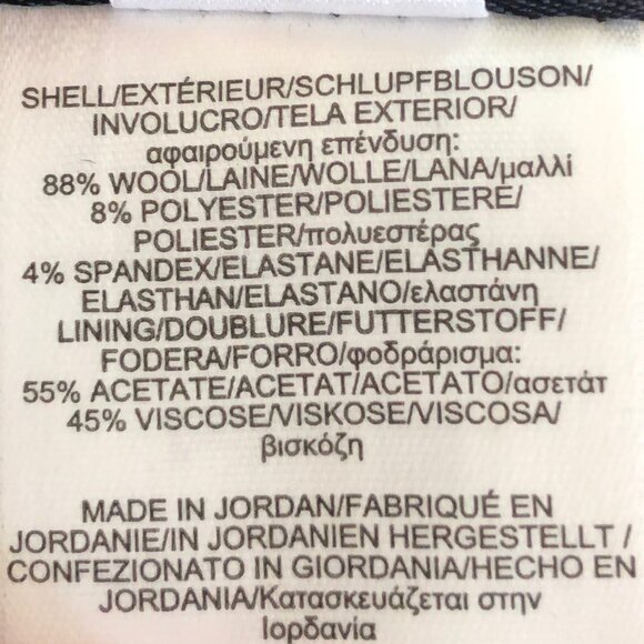 Brooks Brothers Explorer Classic 1 Button Pinstripe Wool/Poly Blazer Navy Sz 8 - Picture 13 of 16